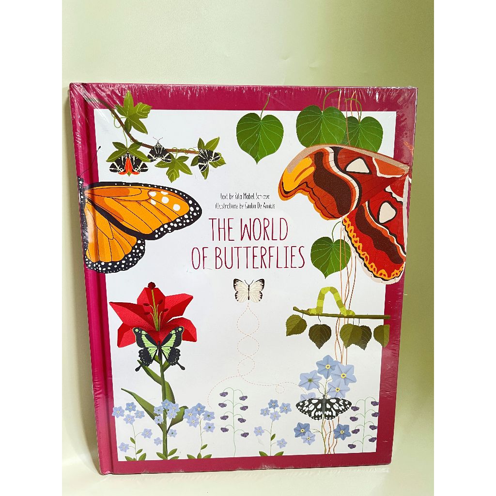 The World of Butterflies Buku Anak Ensiklopedi Lebah Full Colour Edukasi Anak 6+