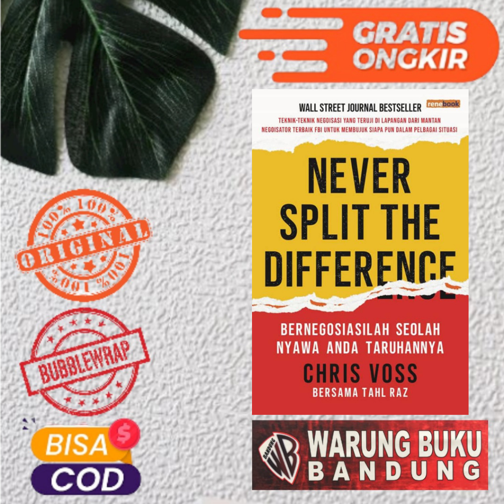 Buku Never Split the Difference