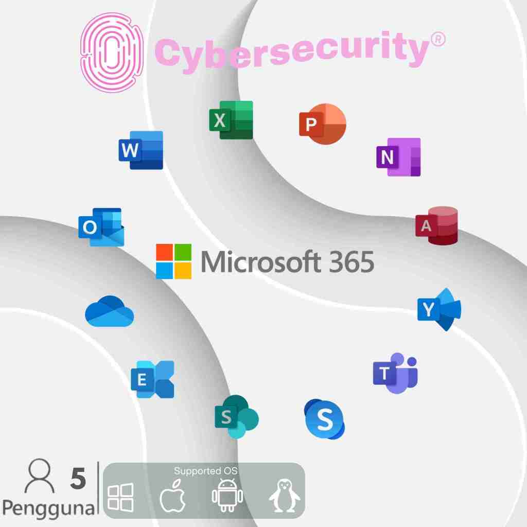 Microsoft Office 365 l 5 Devices Support Win,Mac,Ipad,Android