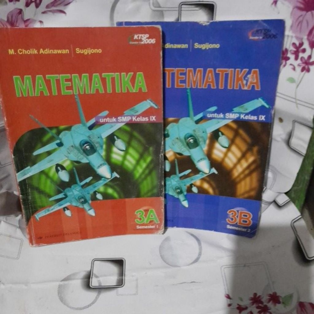 BUKU SERI SOAL SERIBU PENA MATEMATIKA SMP KELAS 3/3A&3B KURIKULUM KTSP 2006 PENERBIT ERLANGGA