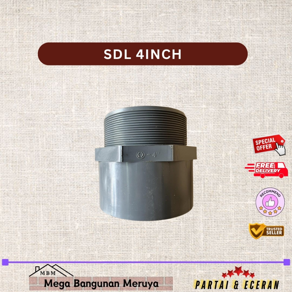 SHOK DRAT LUAR (SDL) 4Inch AW