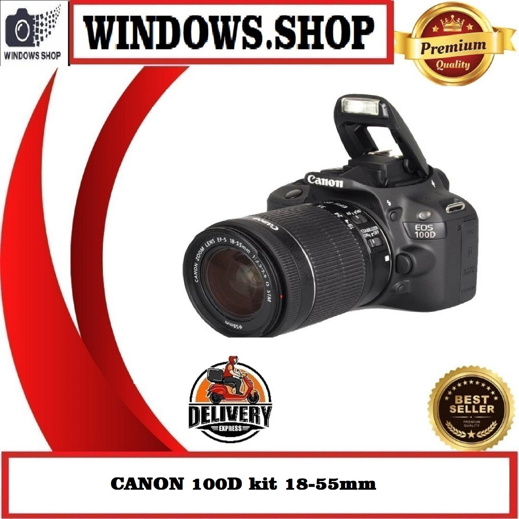 KAMERA CANON 100D kit 18-55mm / CANON EOS 100D / EOS 100D / 100D