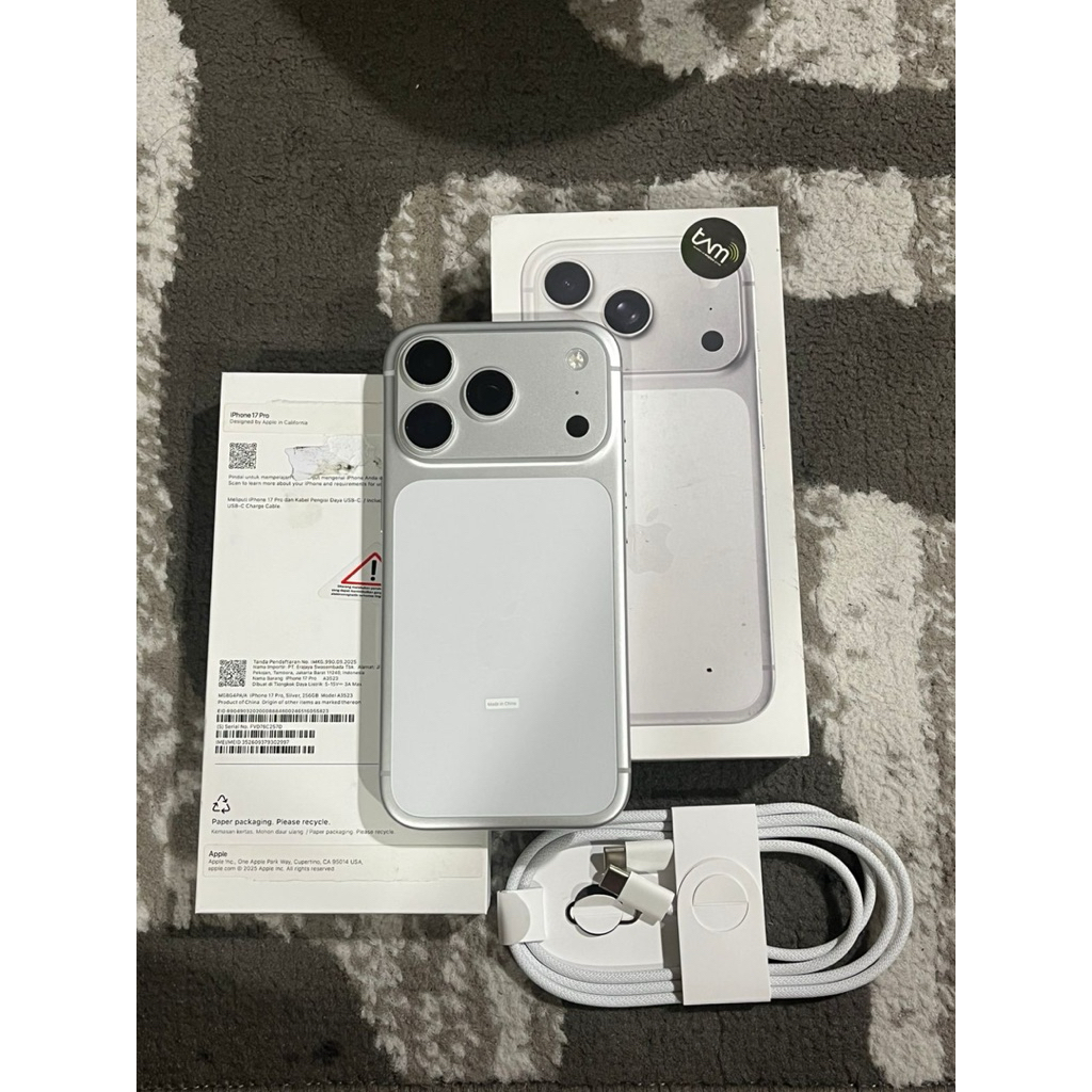 iphone 17 pro 256gb ibox second likenew fullset ori