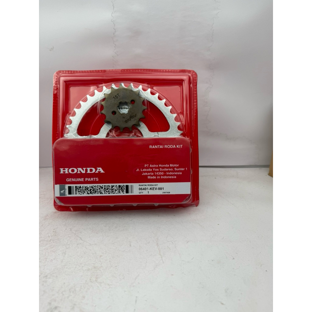 GEAR SET ORIGINAL HONDA KEV, SUPRA, SUPRA X  LAMA, SUPRA FIT LAMA, AHM HONDA