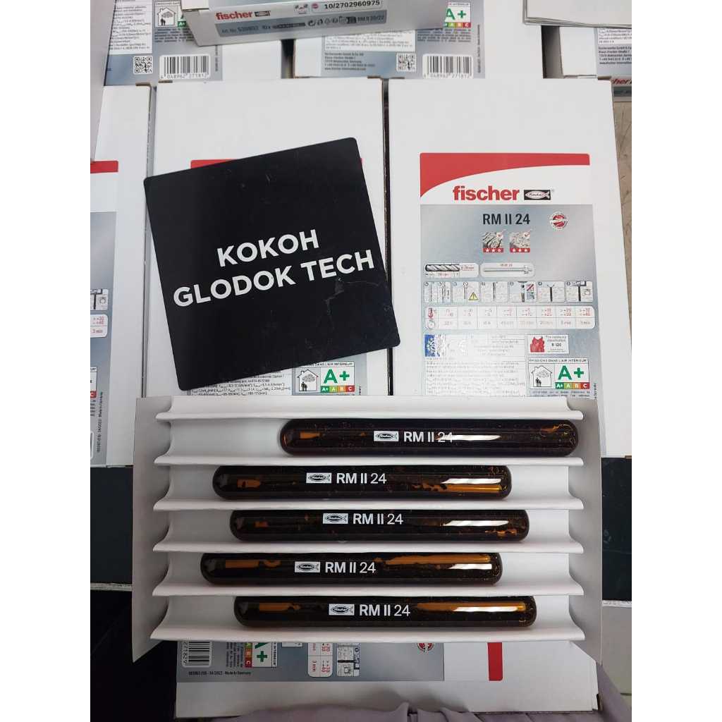 FISCHER RM II 24 M24 CHEMSET LEM ANGKUR CHEMICAL ANCHOR KAPSUL CAPSULE