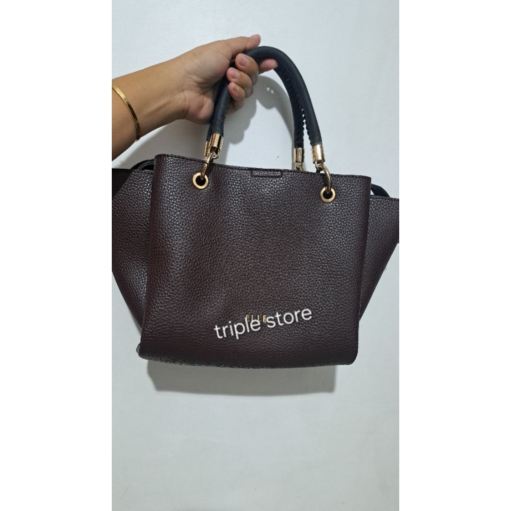 TAS MEDIUM SIZE KULIT JERUK