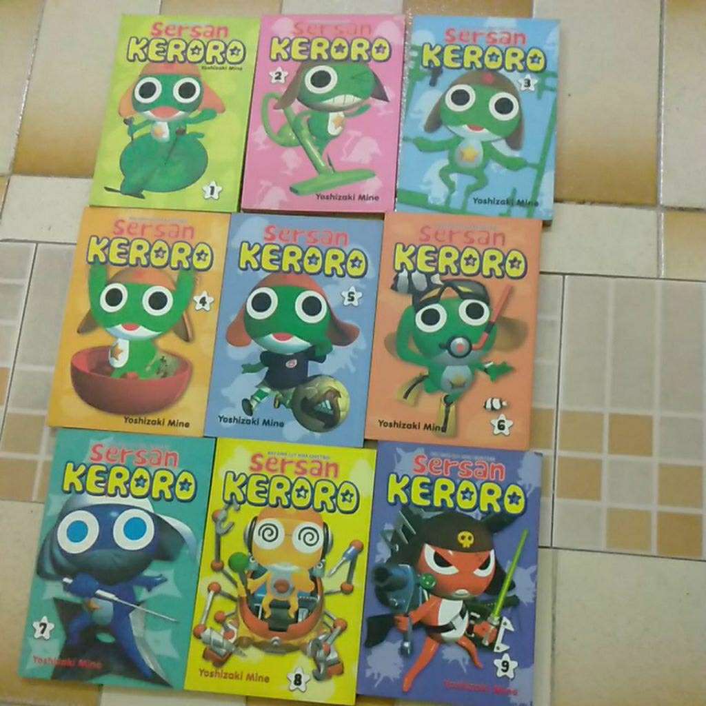komik sersan keroro