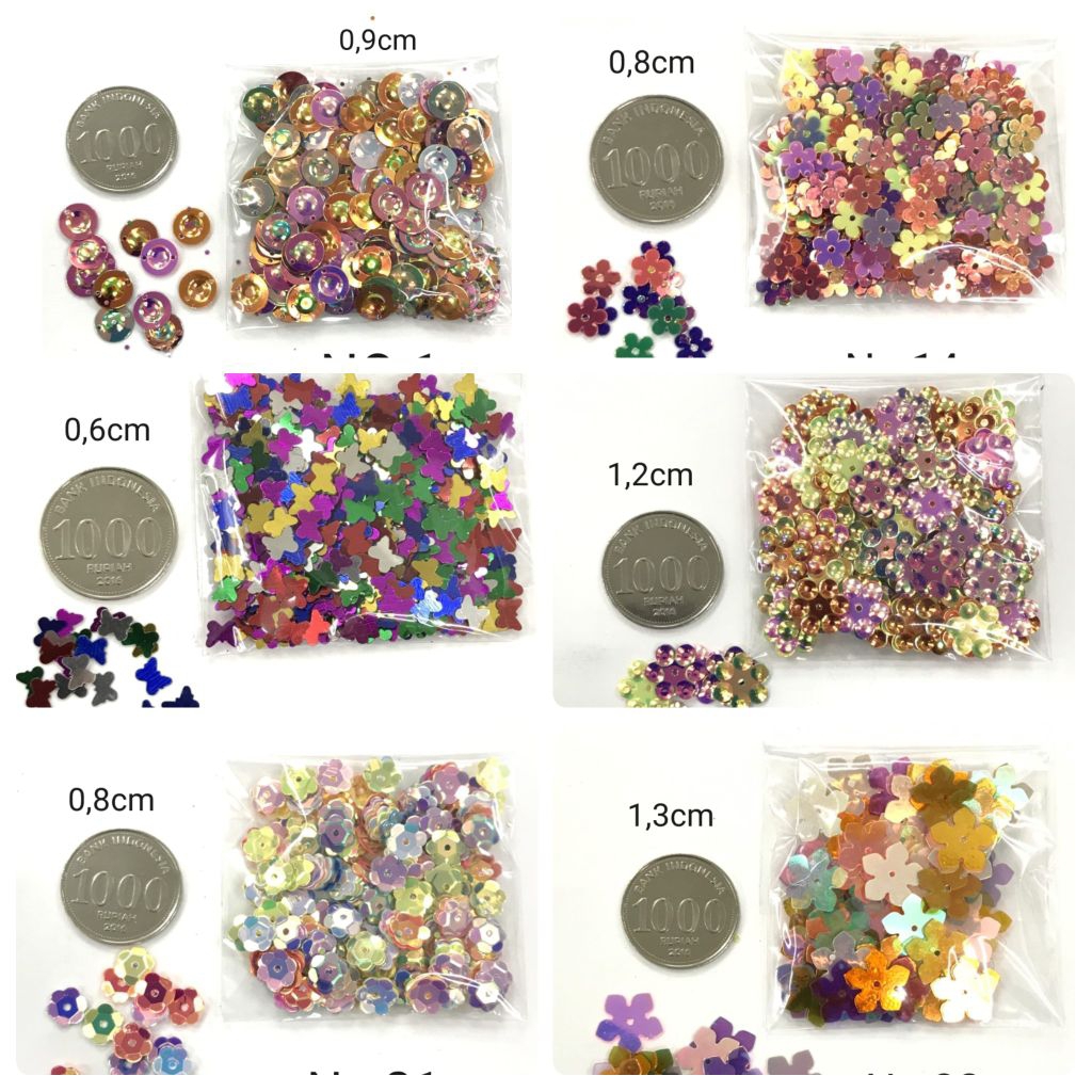 5 GRAM - BORCI | SPRINKLE | MANIK MANIK | SPRINKLE SLIME | PAYET BINTANG/BORCI PRAKARYA/SQUIN