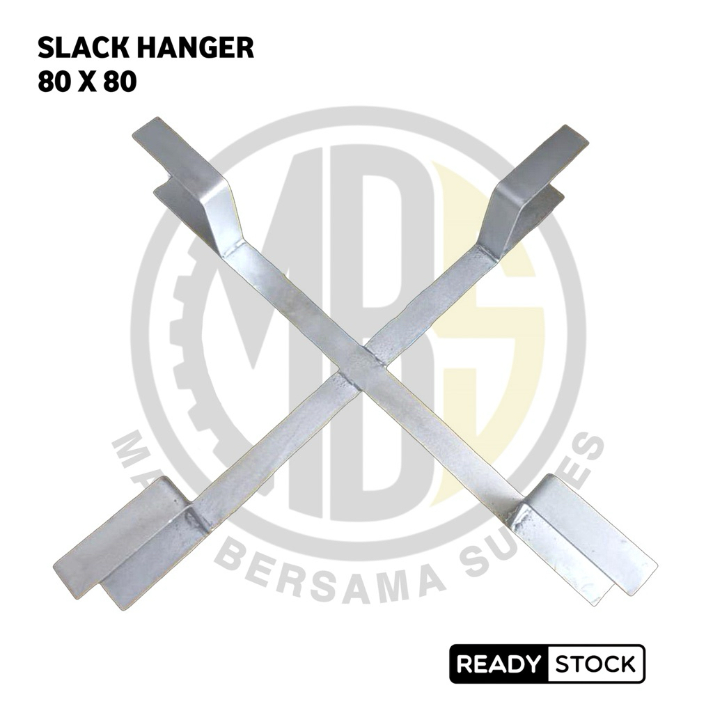 Slack Hanger 80x80 - Slack Support - Fixing Slack - Palang Slack - Slek Kabel - Stang Slek - Kabel A