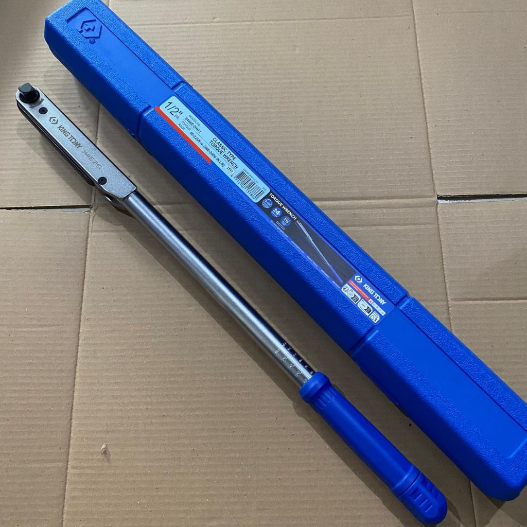 King tony kunci torsi momen 1/2 50-225 Nm kunci momen Torque wrench Taiwan 5-23 kg