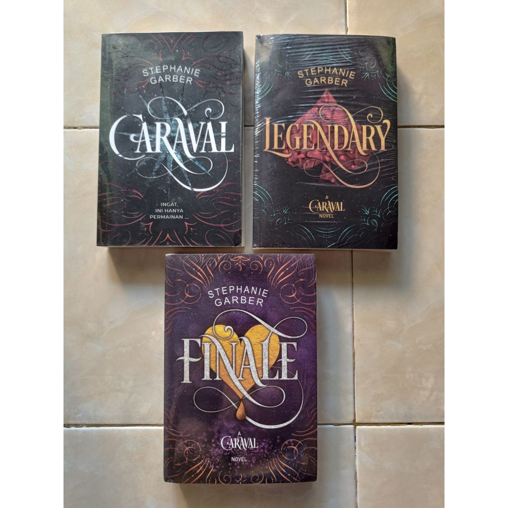 Novel Caraval Series by Stephanie Garber | Novel Caraval, Legendary, Finale