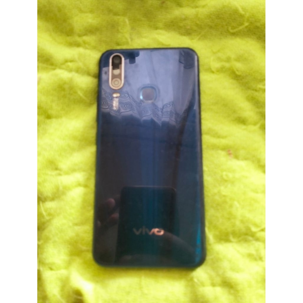 backdoor cover belakang sidik jari finger print Vivo y17 model 1902 copotan