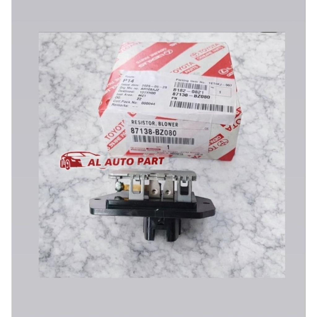 Resistor Werstan Blower AC Calya Sigra Agya Ayla Original