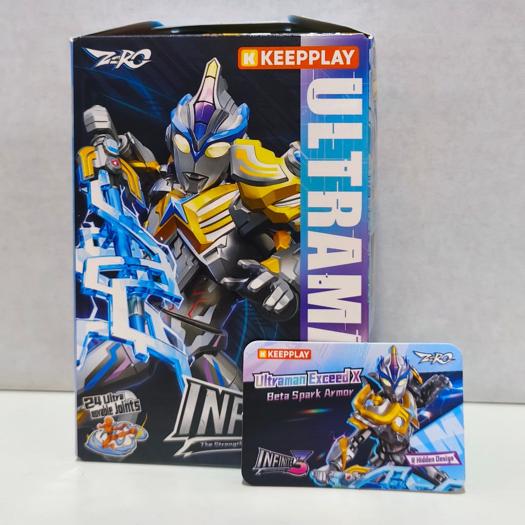 keeppley zero ifinity ultraman vol 3 ultraman exceed X beta spark armor OFC