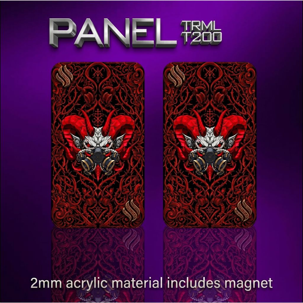 panel trml t200 print uv aksesoris pelindung cover / pelindung layar
