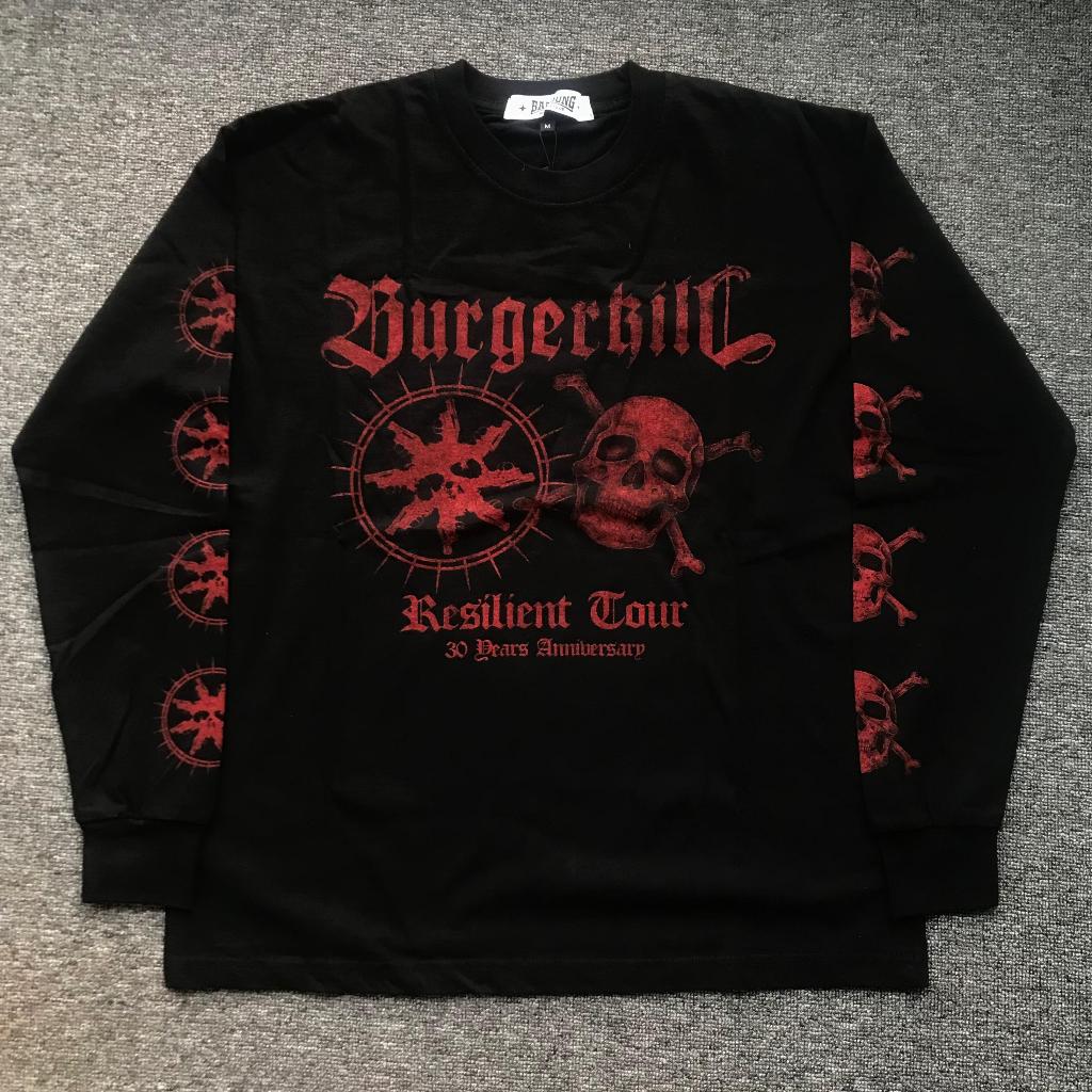 Kaos Band BURGERKILL X BBTU RESILIENT TOUR Longsleeve Original Merchandise