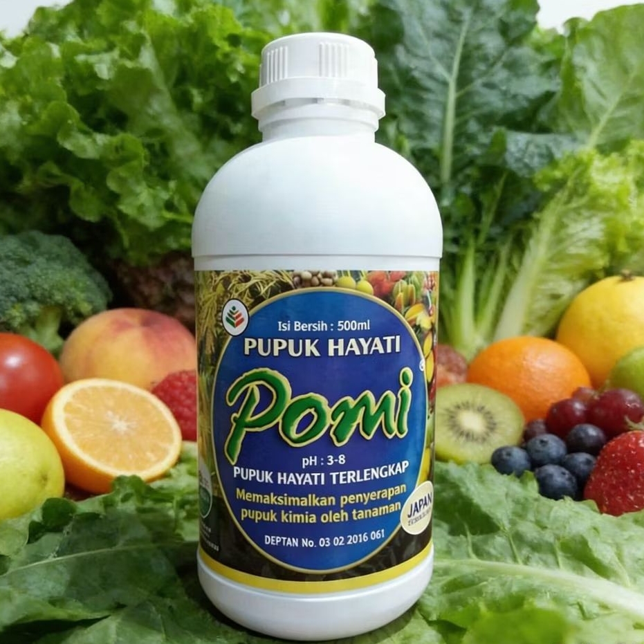 PUPUK CAIR HAYATI POMI KEMASAN 500ml ORIGINAL | PUPUK PENYUBUR TANAMAN