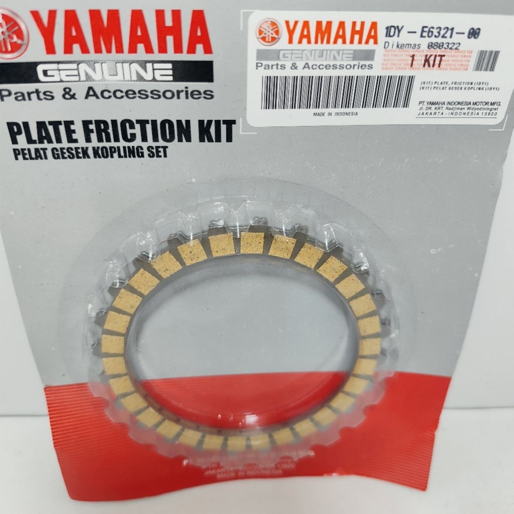 Plat Kopling Kampas Kopling Motor Yamaha Jupiter Z1 & Force FI Injeksi 1DY R
