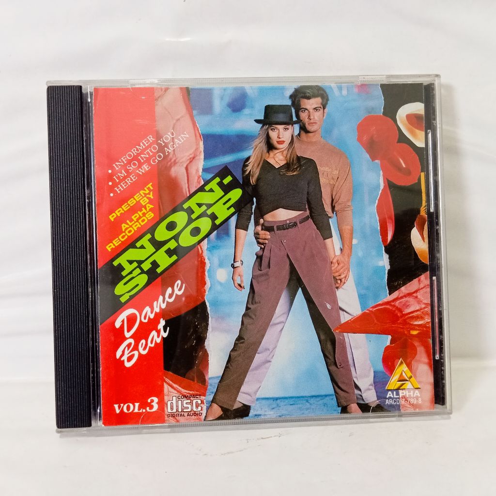 CD Non-Stop Dance Beat Vol. 3 Present By Alpha Records