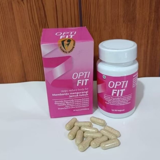OPTIFIT Original Asli Opti fit Obat Diet Mengurangi Lemak Tubuh Pria Wanita
