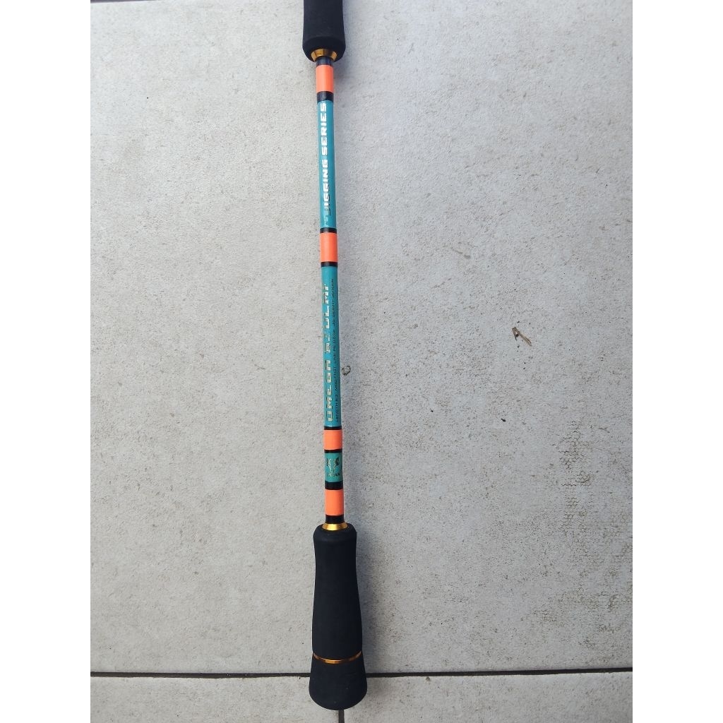 Joran Custom Lycan Omega One Piece PE 0.6-1.2 Versi Funky Jigger