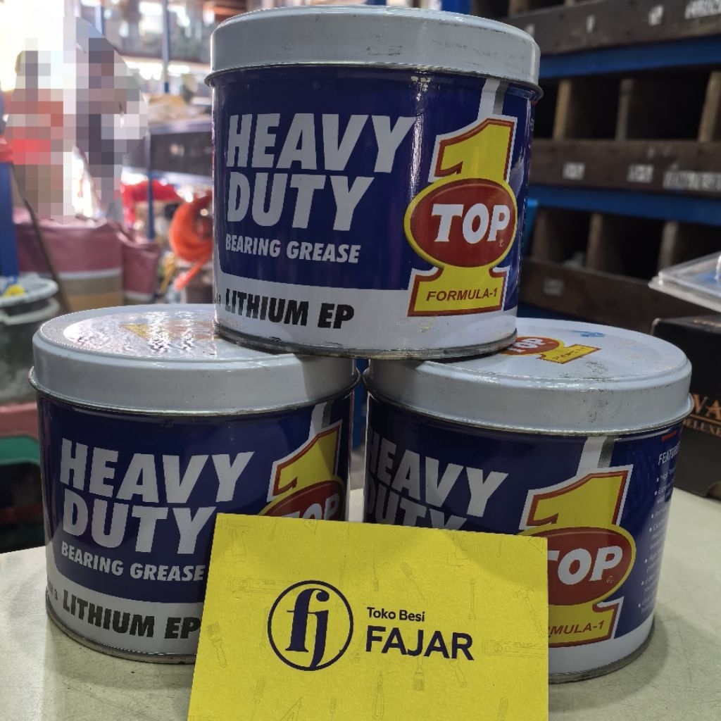Minyak gemuk grease TOP 1 heavy duty kemasan 450 gram pelumas rantai gear bearing lahar laher dll