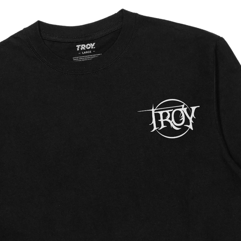 Troy Company Kaos Pria Lengan Panjang Hitam - Circe Longsleeve Black LSD 3611