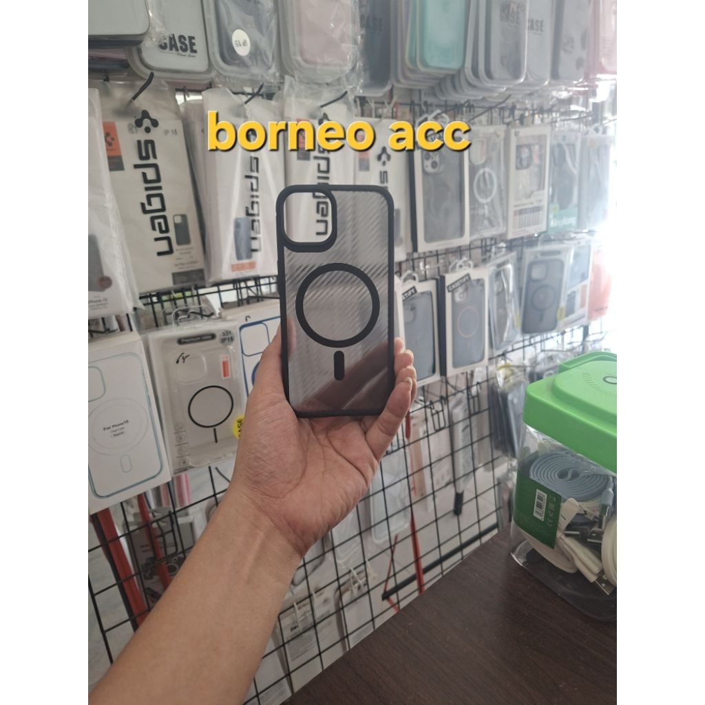 MAGSAFE CASE IPHONE LUXURY FIBER GRAIN 11 12 13 14 15