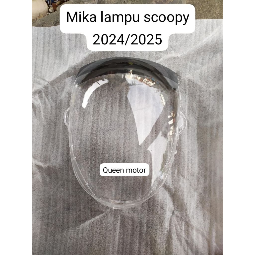 Mika Kaca lampu depan Scoopy 2024 2025