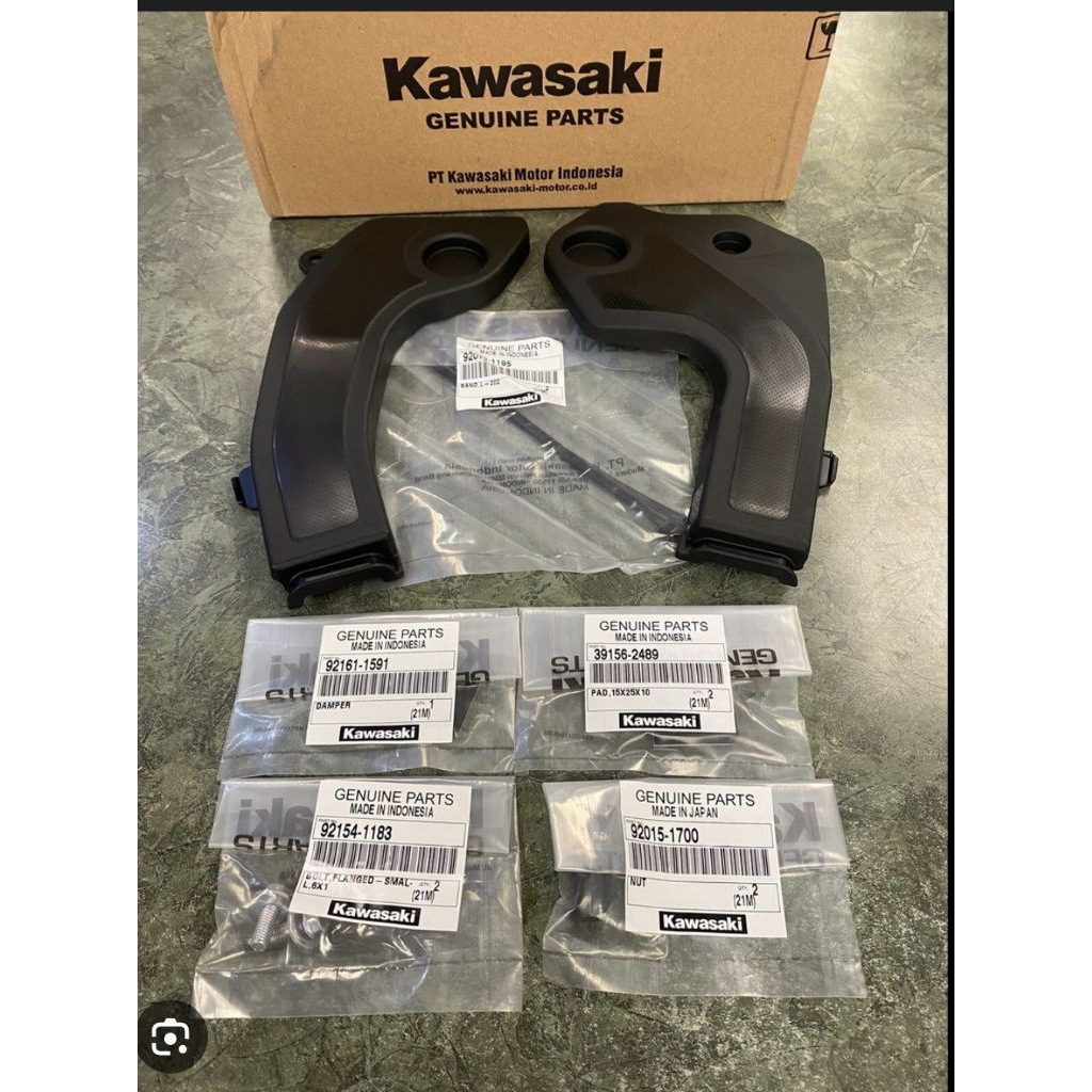 cover rangka cover pivot pelindung rangka klx 230 klx230 original