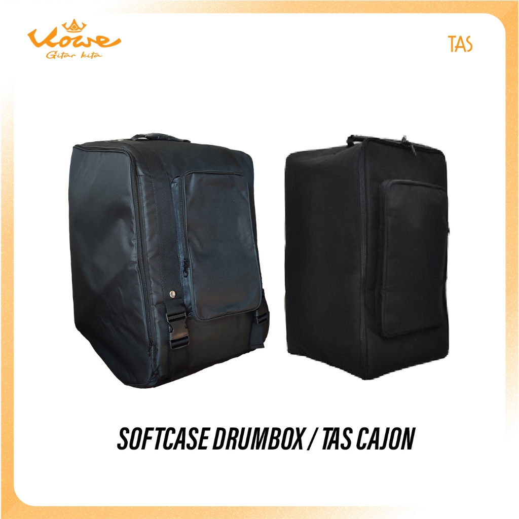 Softcase cajon trapesium / tas cajon trapesium spon tebal