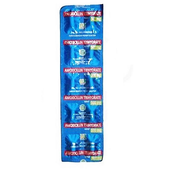 AMOXICILLIN GENERIK_01 500 MG 1 STRIP @ 10 KAPLET