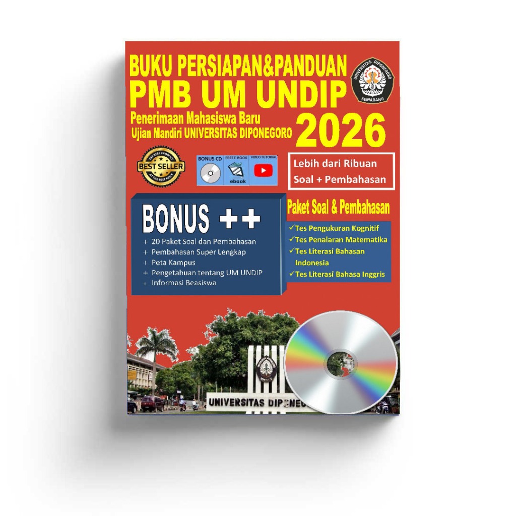 Buku Persiapan dan Panduan PMB UM UNDIP 2026 SOSHUM SAINTEK