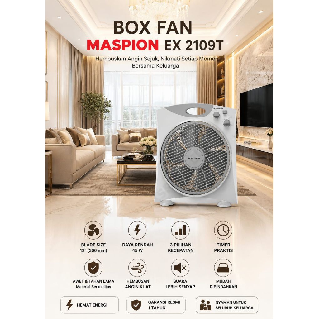 box fan Maspion 2109