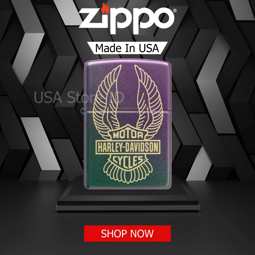 Zippo Harley Davidson 46859 Original Made In USA