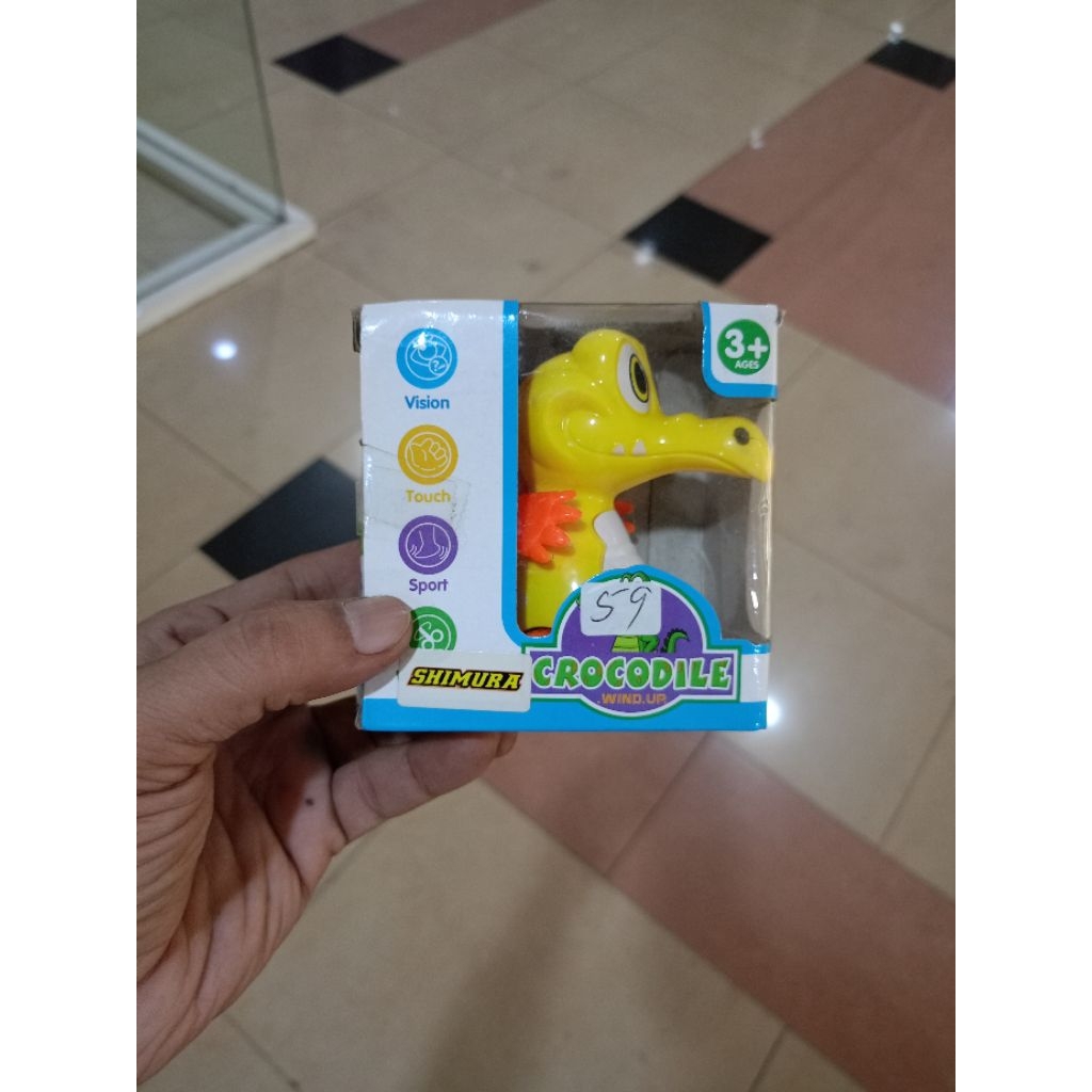 Mainan Anak Crocodile Wind Up