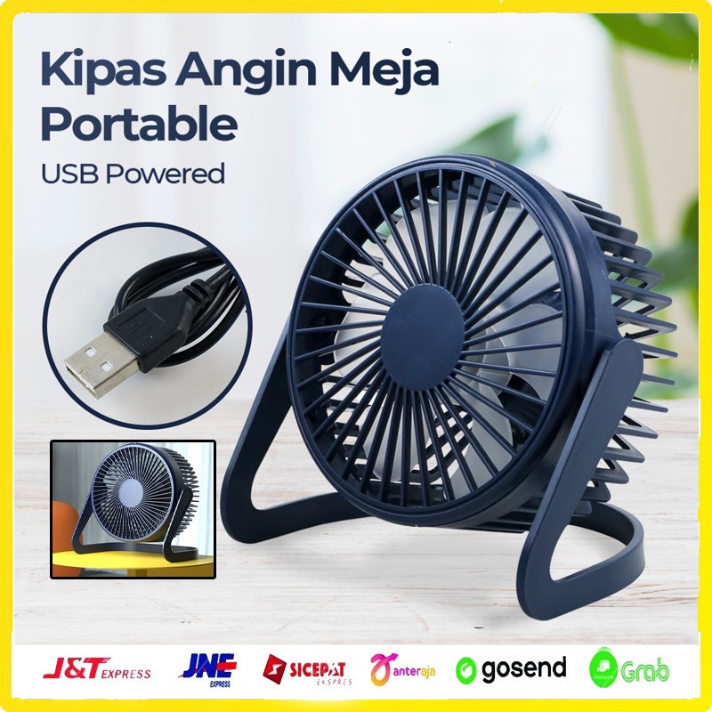 Kipas Angin Meja Portable Besi Kipas Angin Portable Kipas Angin USB Kipas Angin Mini