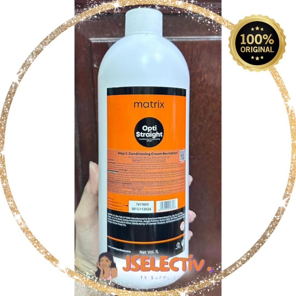 MATRIX OPTI CONDITIONING CREAM NEUTRALIZER ( Netral Step 2 ) - 1L // JSELECTIV X JHON KOSMETIK // Ob
