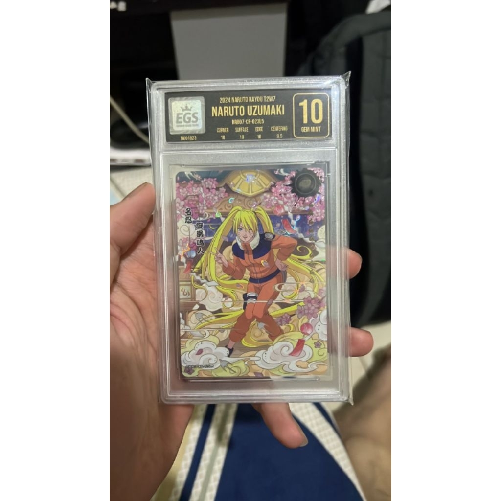kartu naruto kayou cr grading
