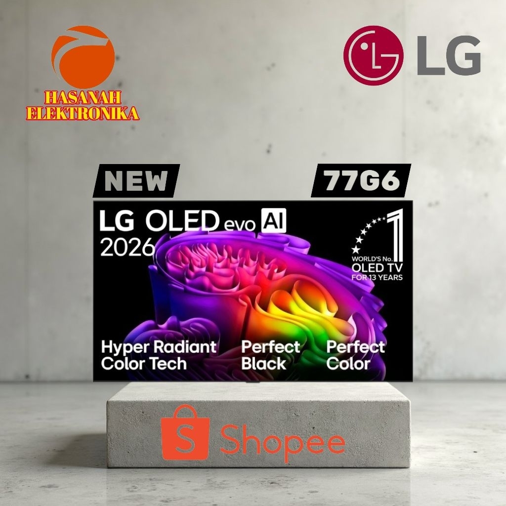 LG OLED77G6PSA | OLED77G6 OLED EVO GALERY 4K SMART TV 77 INCH NEW 2026