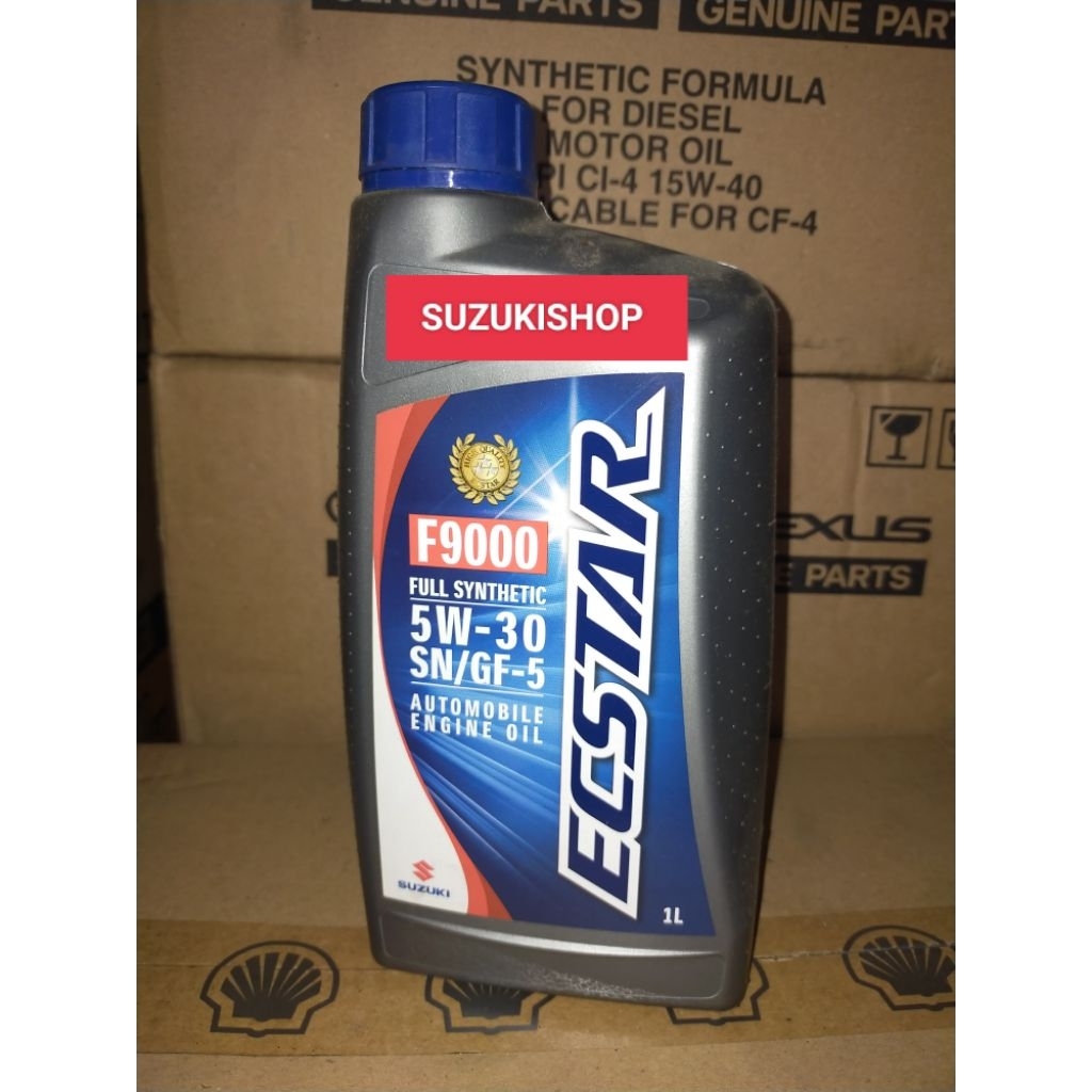 SUZUKI SGO ecstar F9000 5W-30 SN/GF-5 FULL SAYNTETIC ASLI