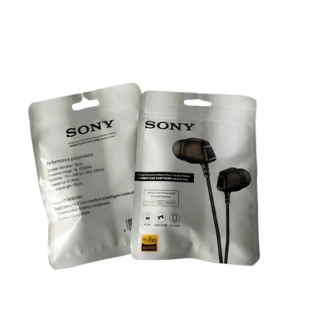 PROMO COD SONY HEADSET HANDSFREE EARPHONE HF SUPER MEGA BASS STEREO GOOD QUALITY