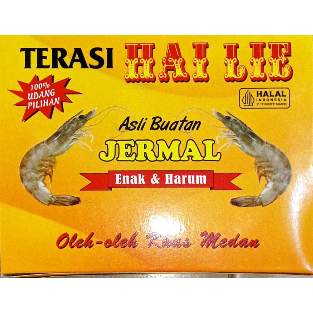 terasi udang HAILIE /JERMAL,,MEDAN