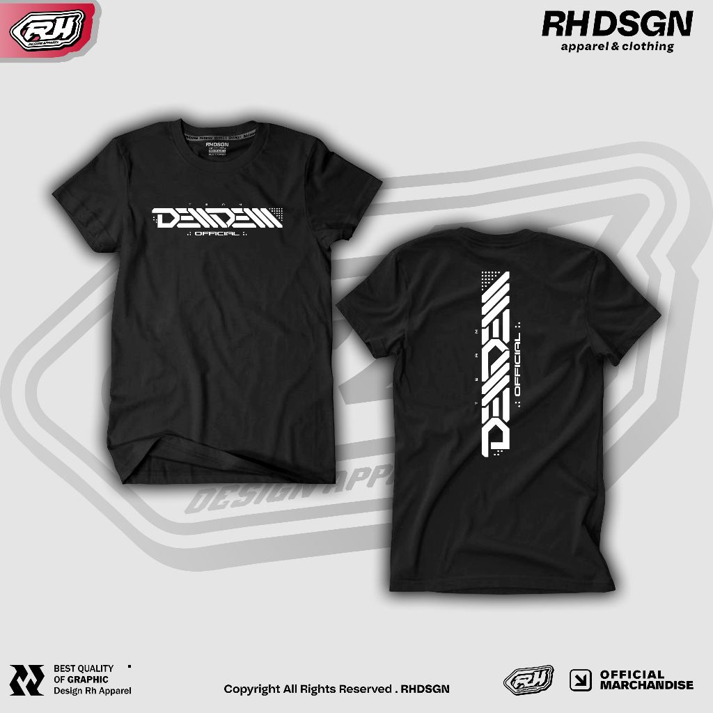 Kaos Official Team Dem Dem T-shirt Pria Wanita Baju Sound System