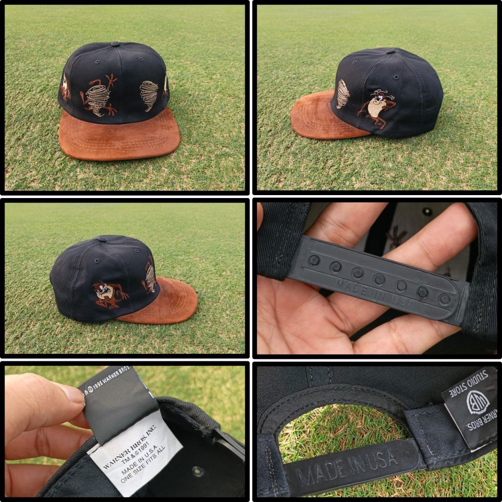 Topi Vintage Looney tunes / Topi Vintage Tazmania / Topi Vintage MLB / Topi Vintage Ropehat