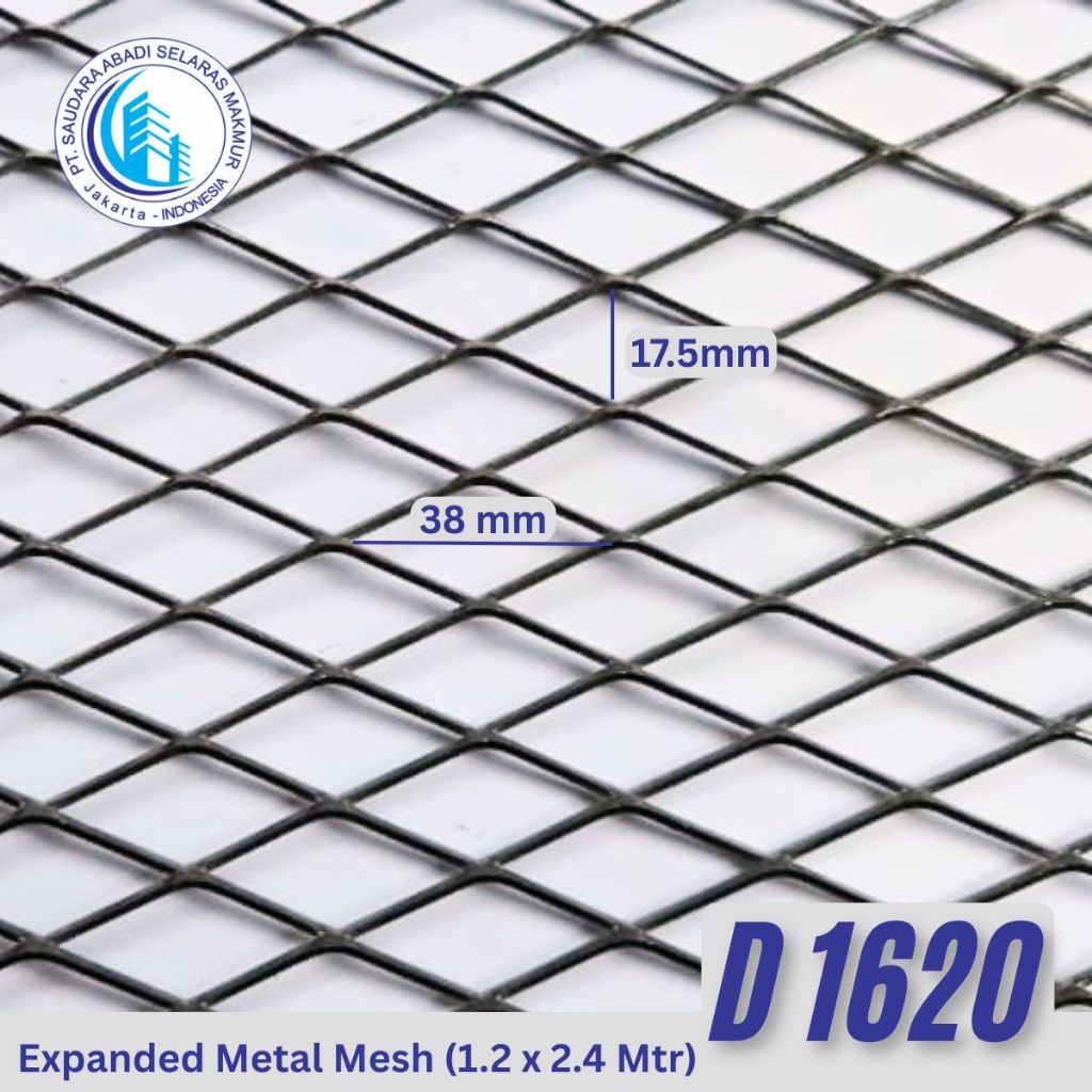 Expanded Metal 1620 / Expanded Mesh D1620 Expanda Diamond Mesh Ornamesh