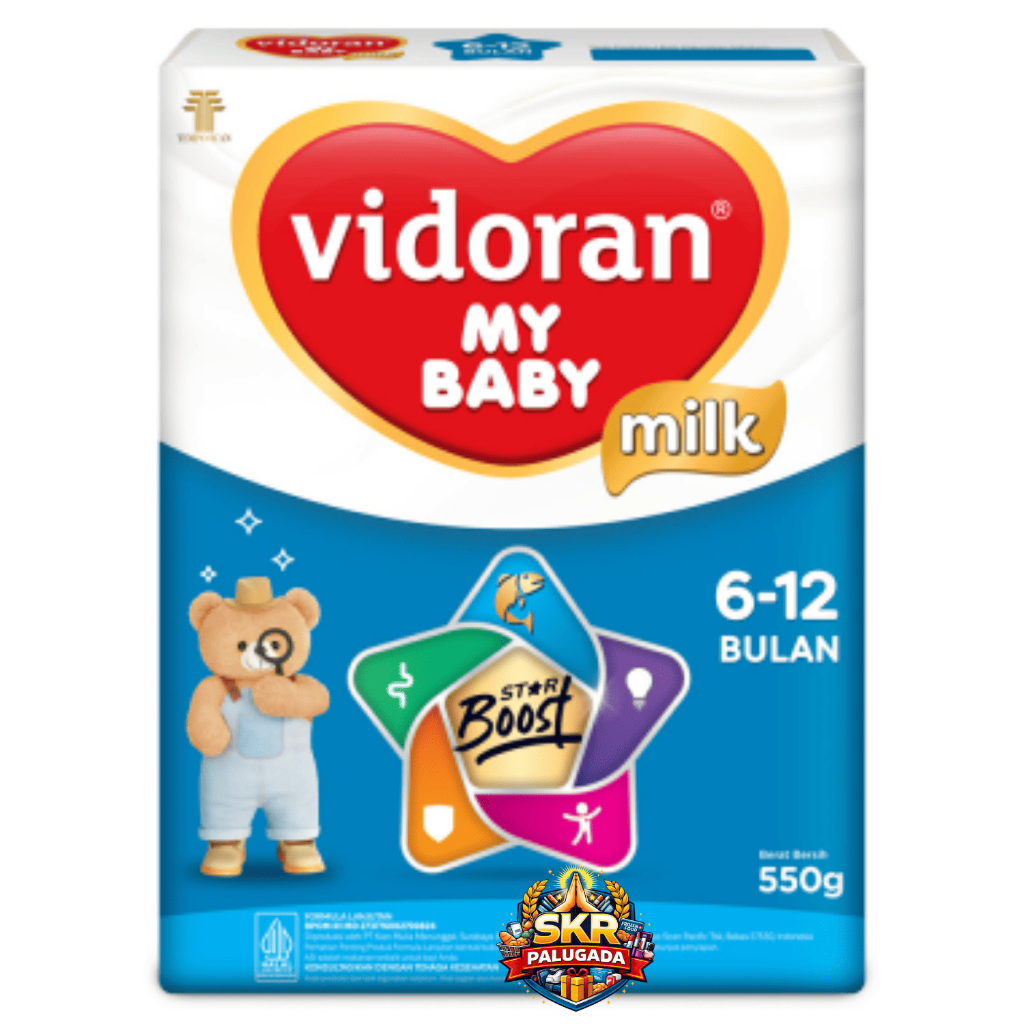 vidoran My Baby Susu Formula Bayi 6-12 Bulan 550 g