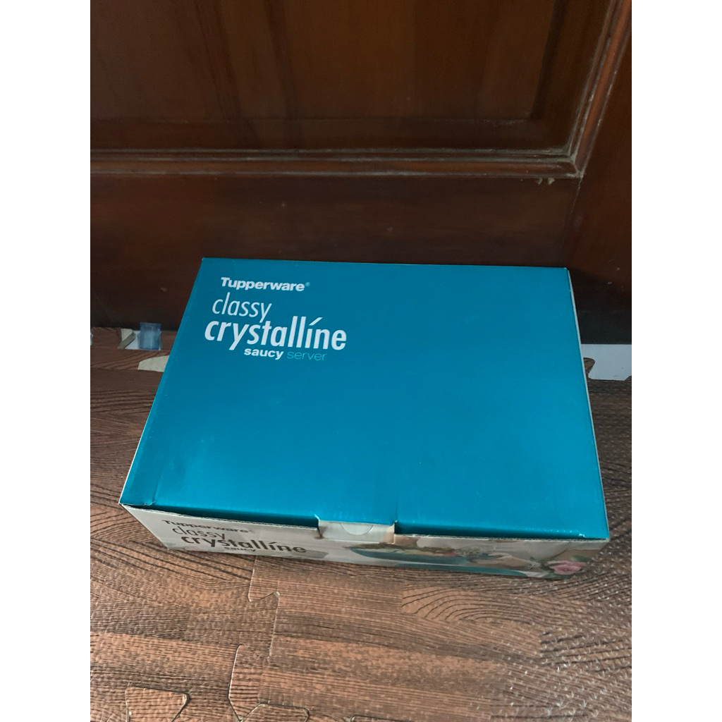 Tupperware Classy Crystalline Saucy Server / Tempat Saji