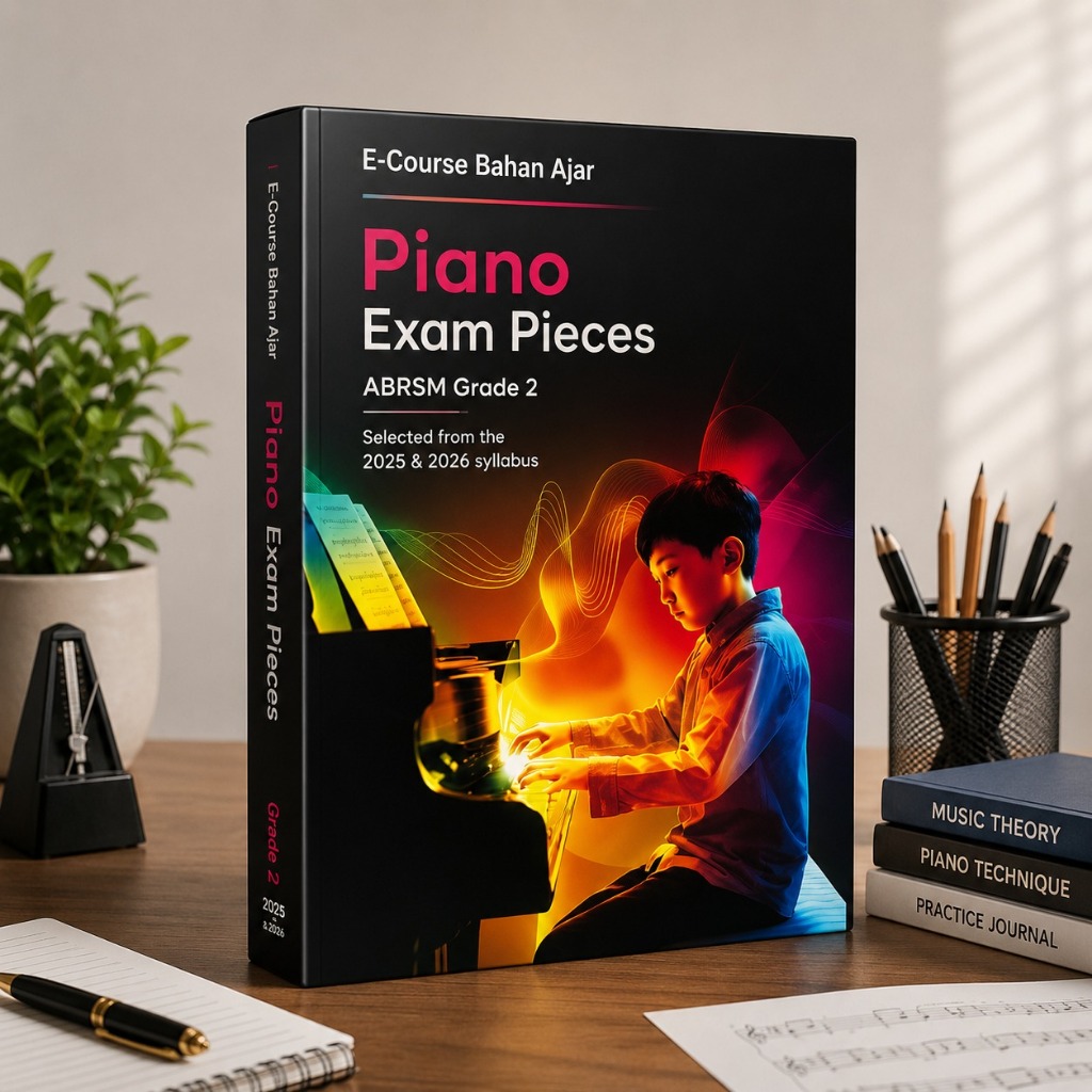 E-Course Bahan Ajar - Piano Exam Pieces ABRSM Grade 2 Selected from the 2025 & 2026 syllabus