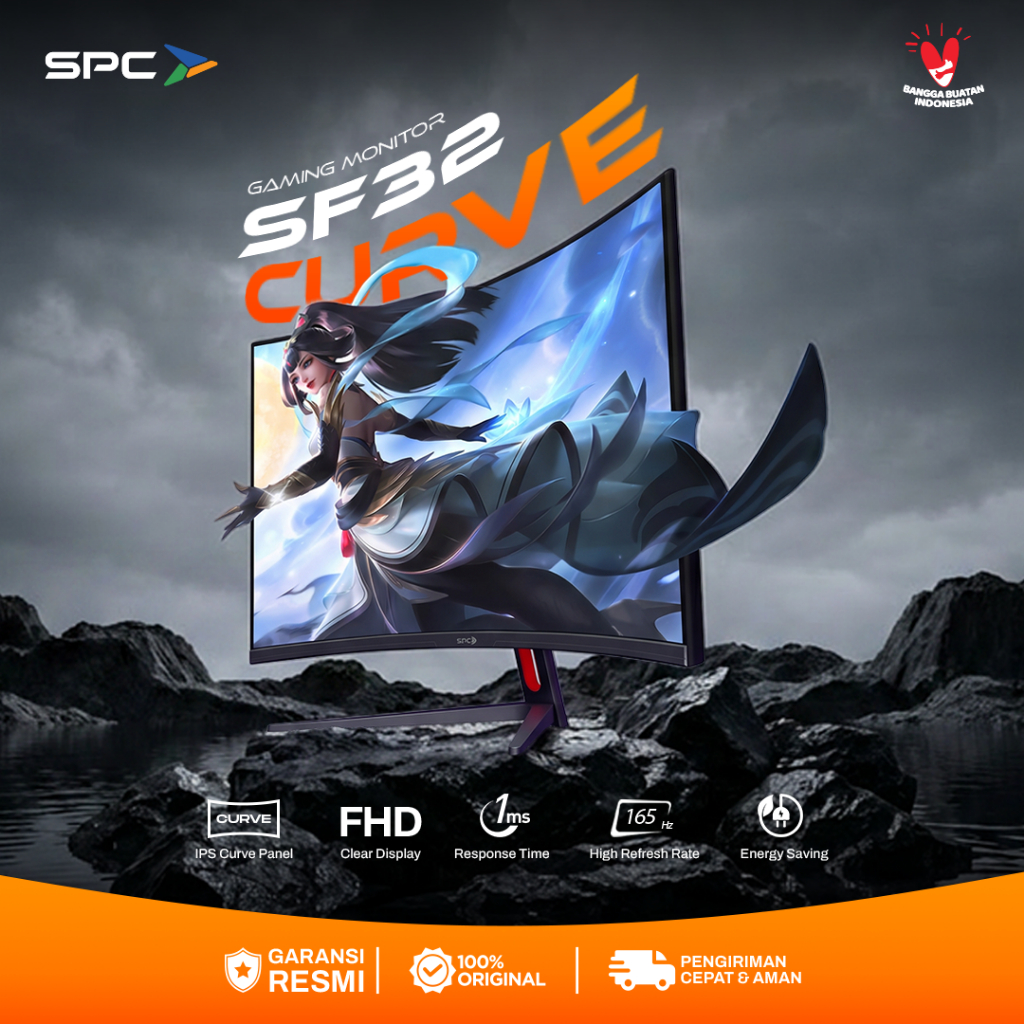 SPC LED MONITOR SF 32 CURVE - 32 inch | IPS | 165Hz